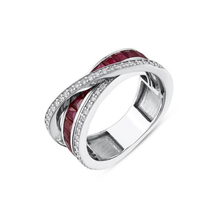 2,20 Karat Pırlanta Yakut Yüzük - 2